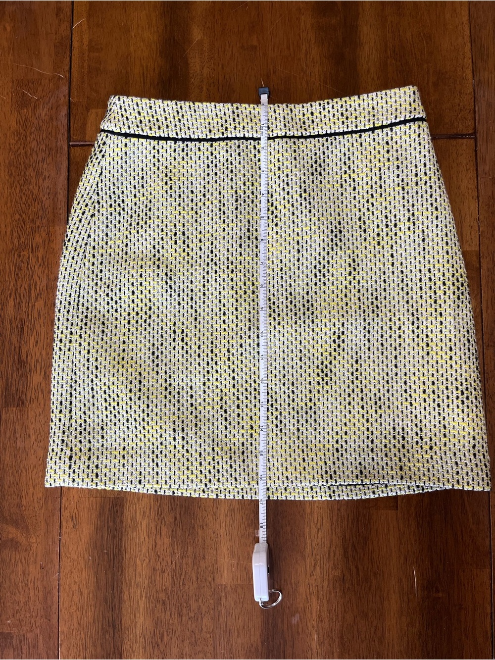 Banana Republic Yellow and Black Mini Skirt - Picture 6 of 8